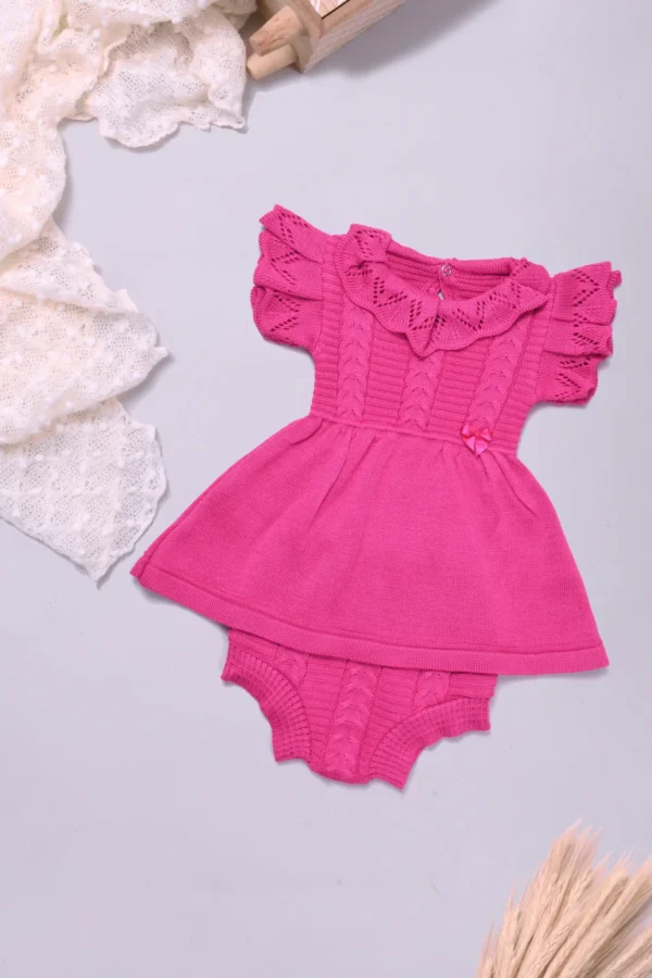 Vestido Tricô com Calcinha