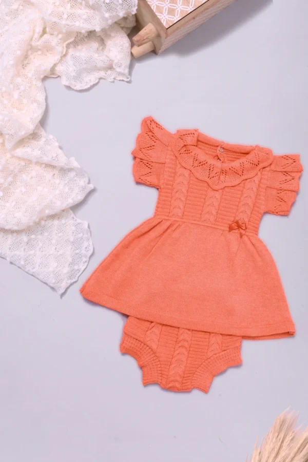 Vestido Tricô com Calcinha