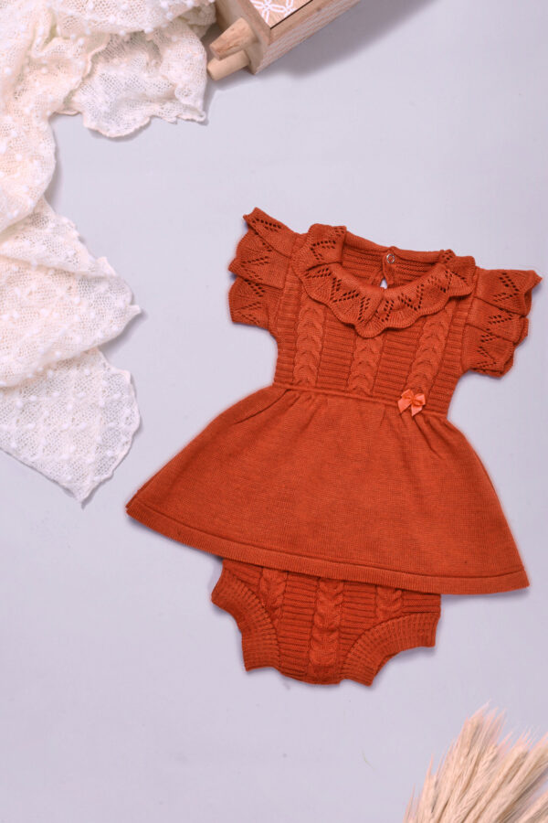 Vestido Tricô com Calcinha