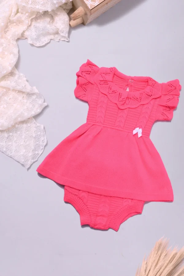 Vestido Tricô com Calcinha