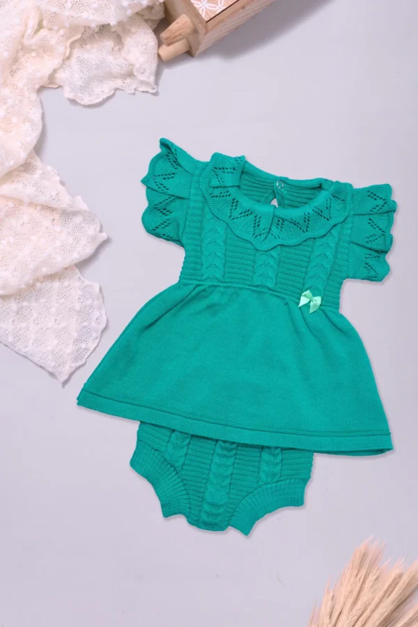 Vestido Tricô com Calcinha